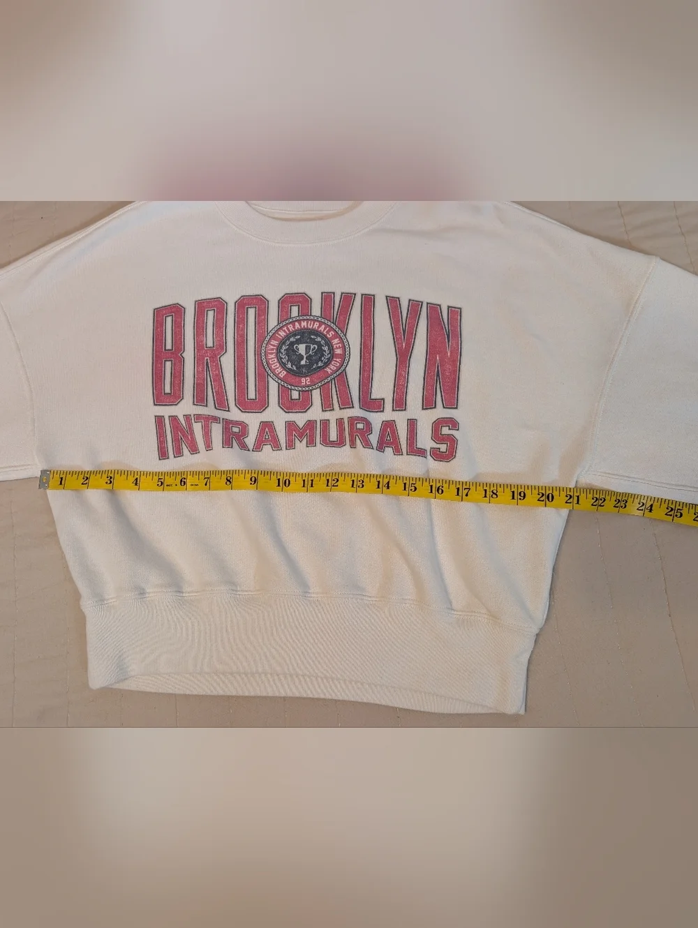 Abercrombie & Fitch Soft AF Collection Crewneck Sweater, Brooklyn Intramurals, M